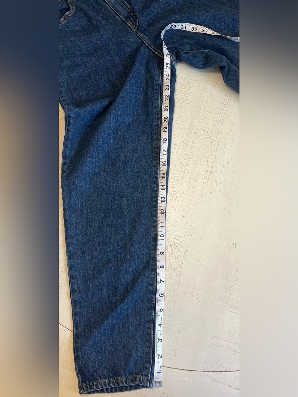 Levi's High Waisted Elastic Tapered Denim Jeans - Picture 5 of 7